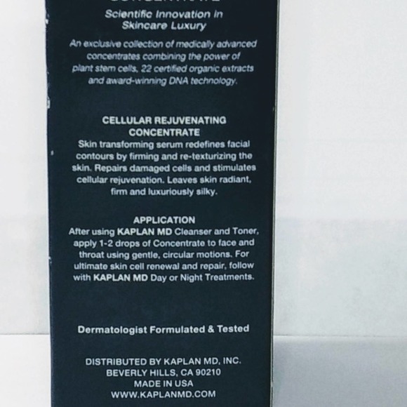 KAPLAN MD Cellular Rejuvenating Concentrate 1 oz - Picture 2 of 5